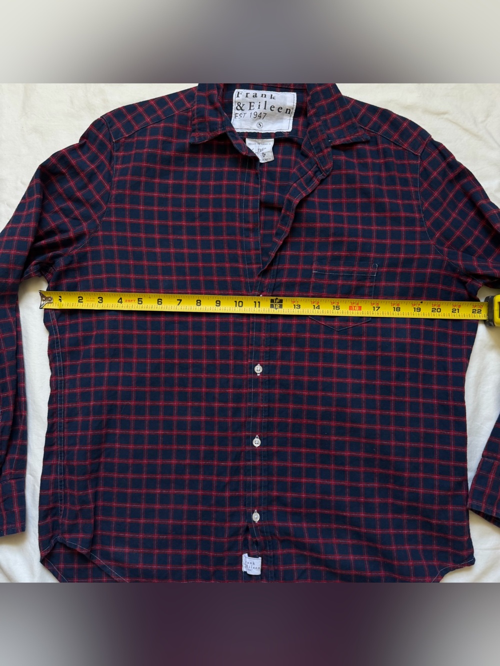 Frank & Eileen “Eileen” Flannel Button Down - Picture 4 of 4